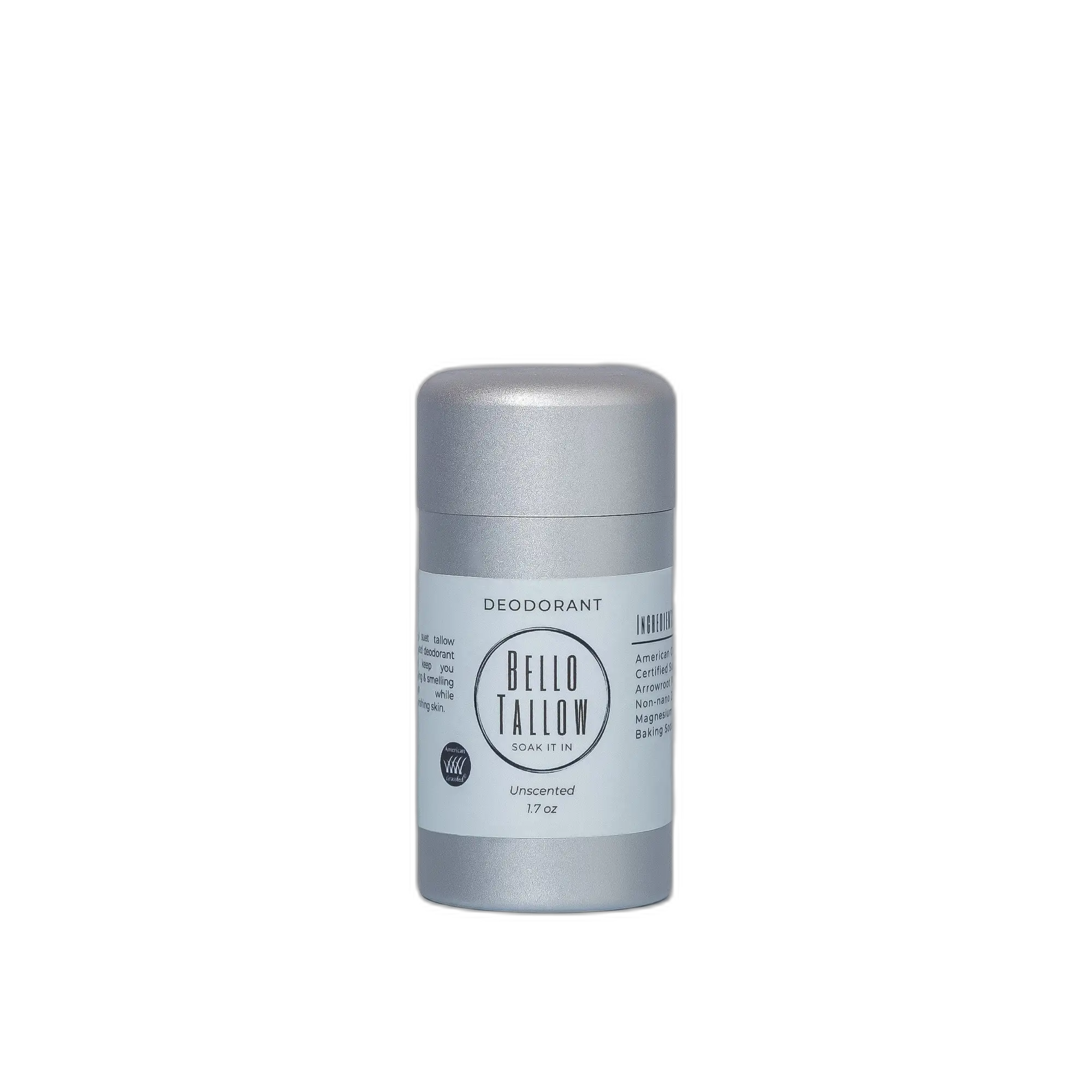 Bello Tallow Deodorant Unscented