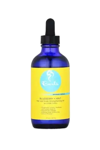 Curls Blueberry + Mint Hair And Scalp Strengthening Oil
