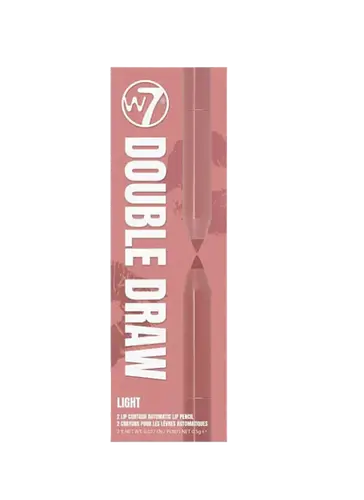 W7 Double Draw Lip Contour Duo Liners Light
