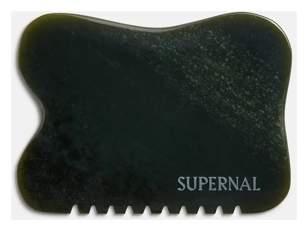 Supernal Cosmic Stone Nephrite Jade Gua Sha Tool