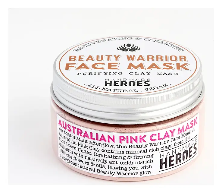 Handmade Heroes Australian Pink Clay Mask
