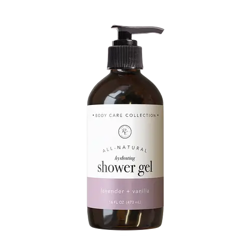 Rowe Casa Organics All-Natural Hydrating Shower Gel Lavender + Vanilla