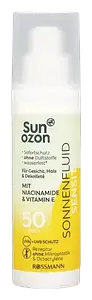 Sunozon Sonnenfluid Sensitiv SPF 50 With Niacinamide And Vitamin E