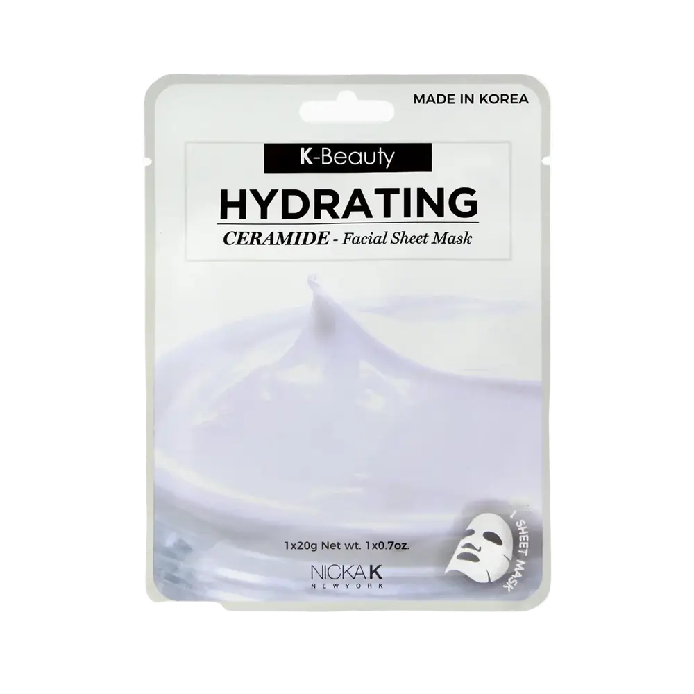 Nicka K New York K-Beauty Facial Sheet Mask Hydrating Ceramide