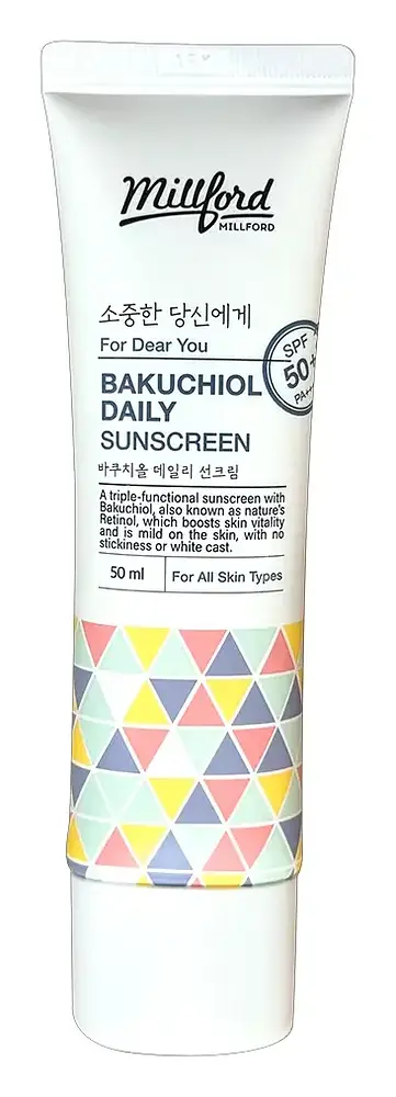 Millford Bakuchiol Daily Sunscreen SPF50+ PA++++