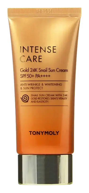TONYMOLY Intense Care Gold 24K Snail Sun Cream SPF50+ PA++++