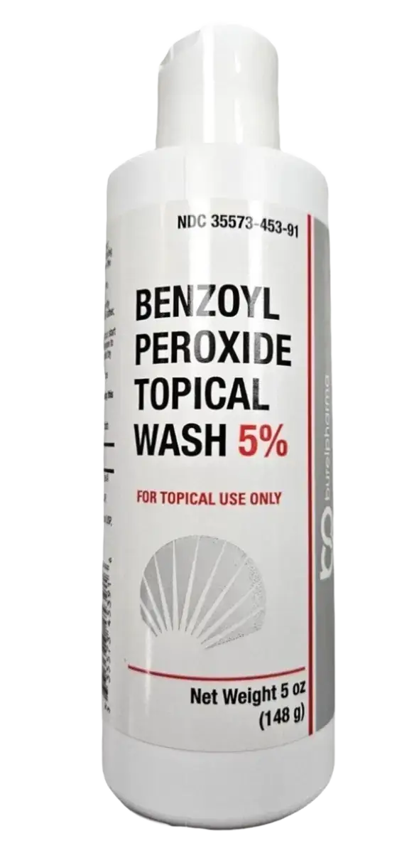 Burel Pharma Benzoyl Peroxide Topical Wash 5%