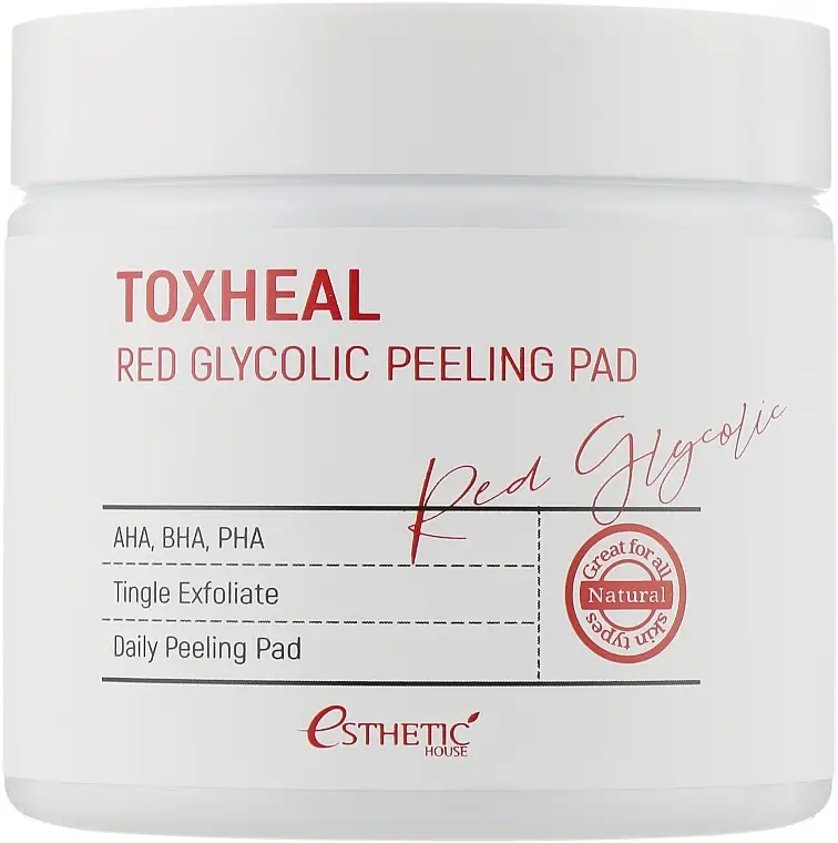 Esthetic House Toxheal Red Glycolic Peeling Pad