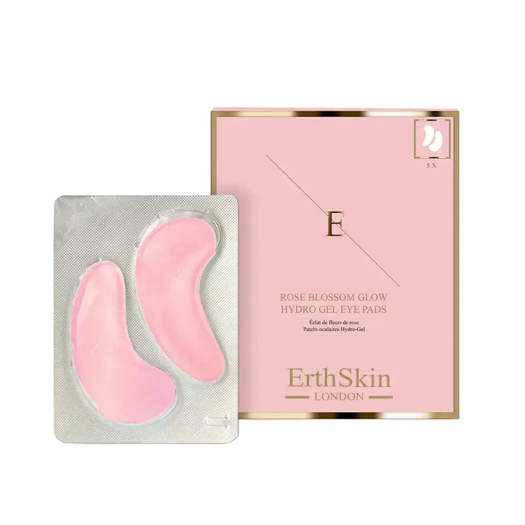 ErthSkin London Rose Blossom Glow Hydro Gel Eye Pads