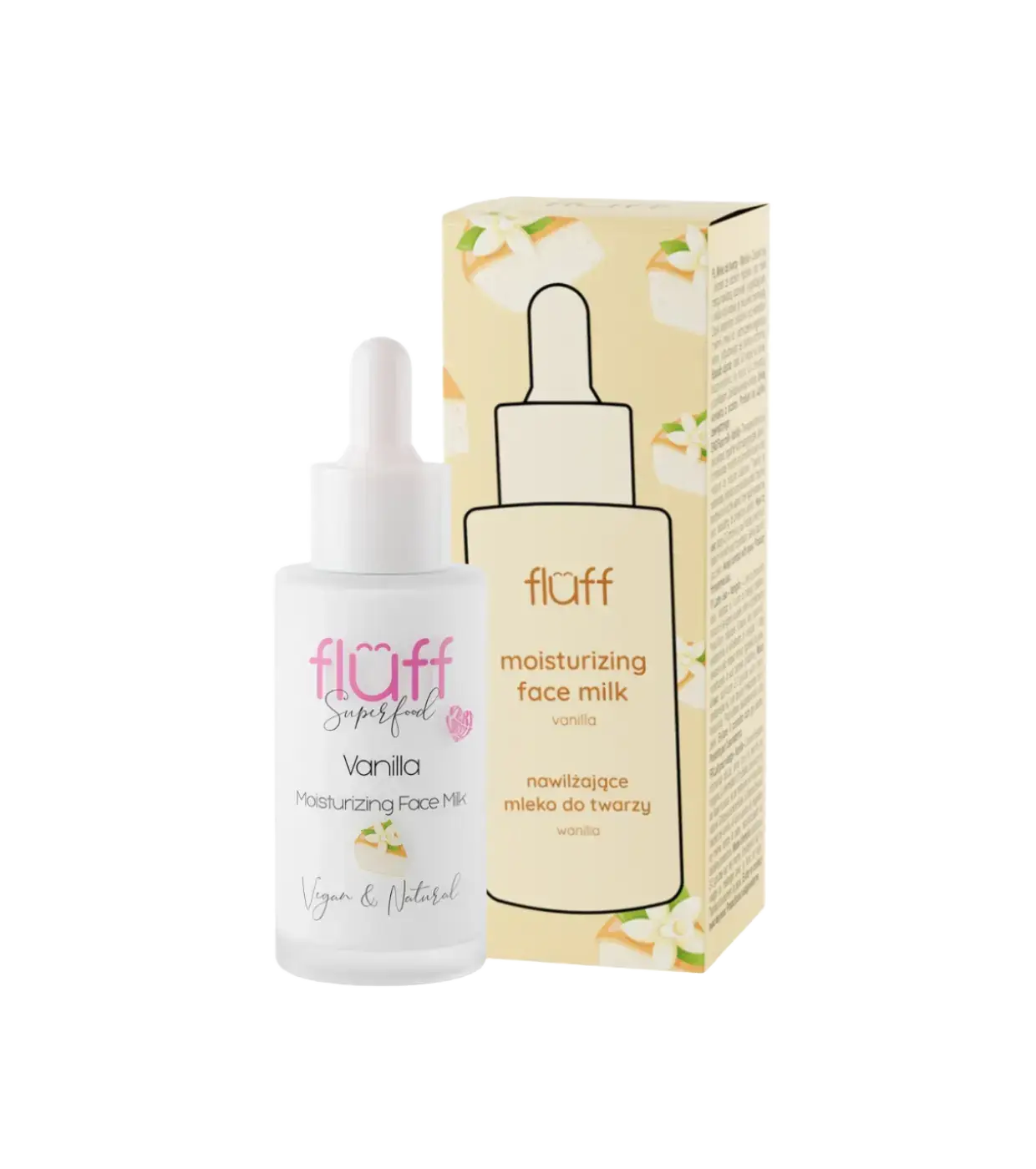 Fluff Superfood Vanilla Moisturizing Face Milk