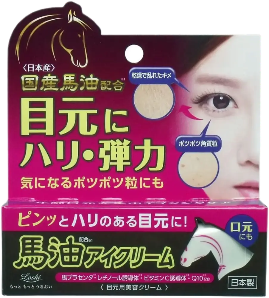 Cosmetex Roland Loshi Horse Oil Eye Treatment Cream