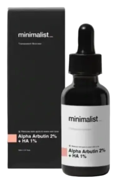 Minimalist Alpha Arbutin 2% + Hyaluronic Acid 1%