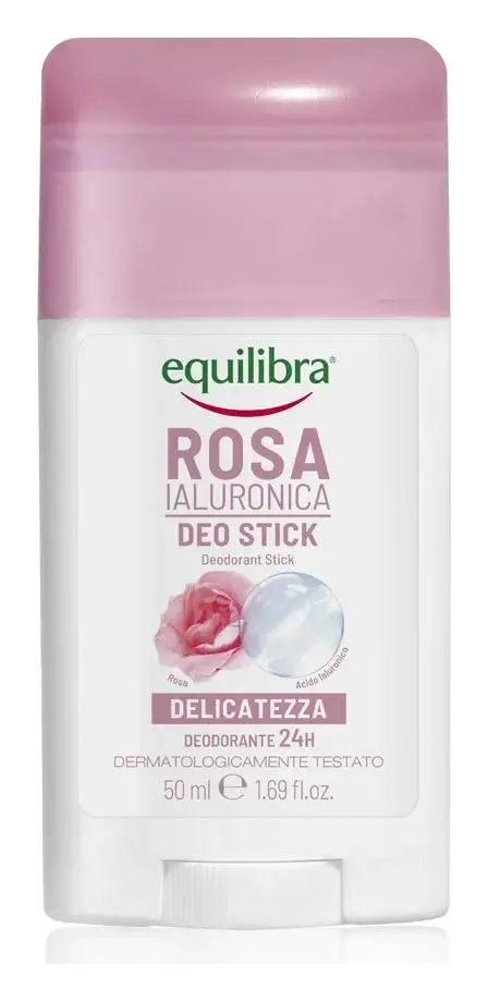 Equilibra Rose Hyaluronic Acid Deodorant Stick