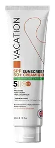 Vacation Skincare Sunscreen Cream Gel SPF 50+