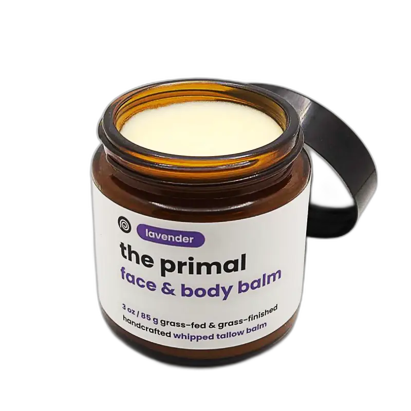 The Primal Whipped Tallow Face & Body Balm Lavender