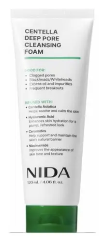 Nida Centella Deep Pore Cleansing Foam