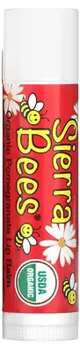 Sierra Bees Organic Lip Balm Pomegranate