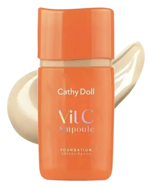 Cathy Doll Vit C Ampoule Foundation SPF 50+ PA+++ Honey Beige