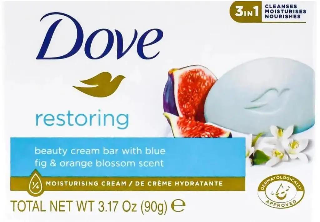 Dove Restoring Beauty Bar Blue Fig Orange Blossom