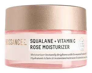 Biossance Squalane + Vitamin C Rose Moisturizer