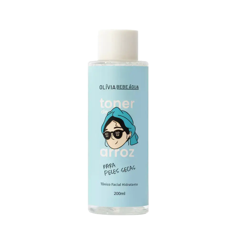 Olívia Bebe Água Toner De Arroz Peles Secas e Normais