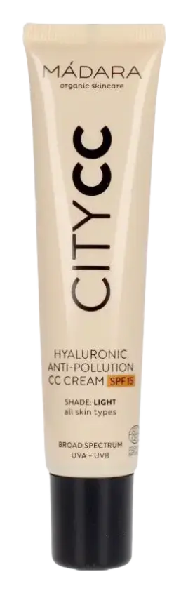 Madara City CC Hyaluronic Anti-pollution CC Cream SPF 15 Light