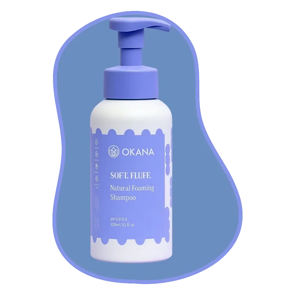 Okana Soft. Fluff. Natural Foaming Shampoo