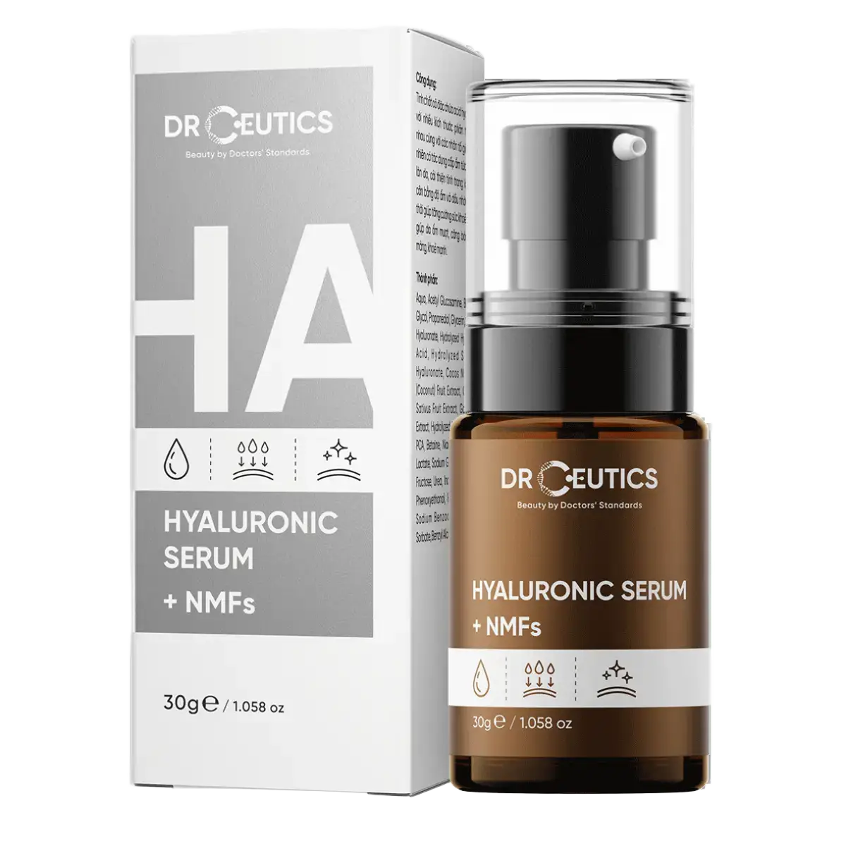 Dr Ceutics Hyaluronic Serum + NMFs