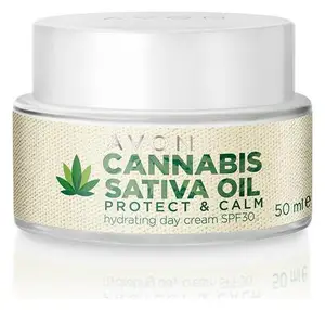 AVON Cannabis Sativa Oil All Day Hydration Cream SPF30