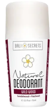 Bali Secrets Natural Deodorant Wild Wood