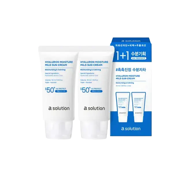 dot solution A. Solution Hyaluron Moisture Mild Sun Cream SPF50+ PA++++