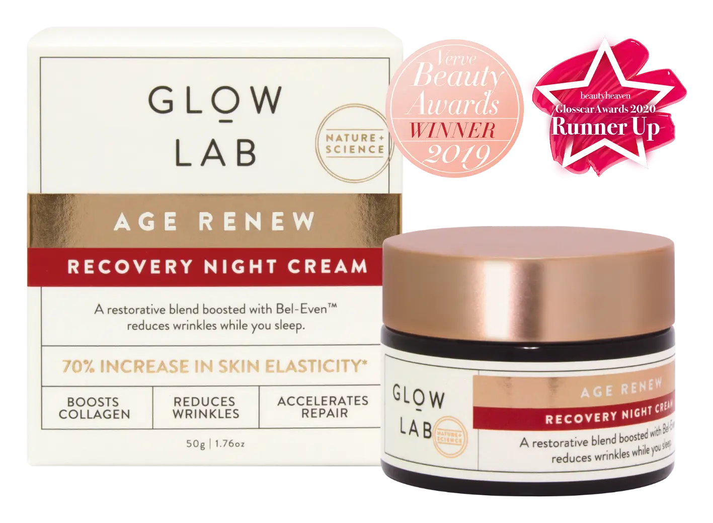 Glow Lab Age Renew Recovery Night Cream
