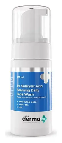 The Derma Co 1% Salicylic Acid Foaming Daily Face Wash