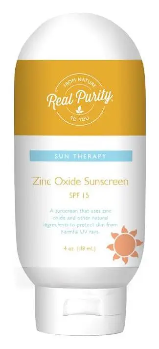 Real Purity Zinc Oxide Sunscreen SPF 15