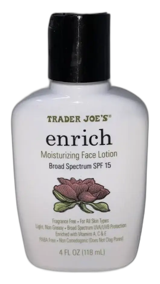 Trader Joe's Enrich Moisturizer With SPF 15