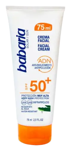 Babaria Aloe Facial Sun Cream SPF50+