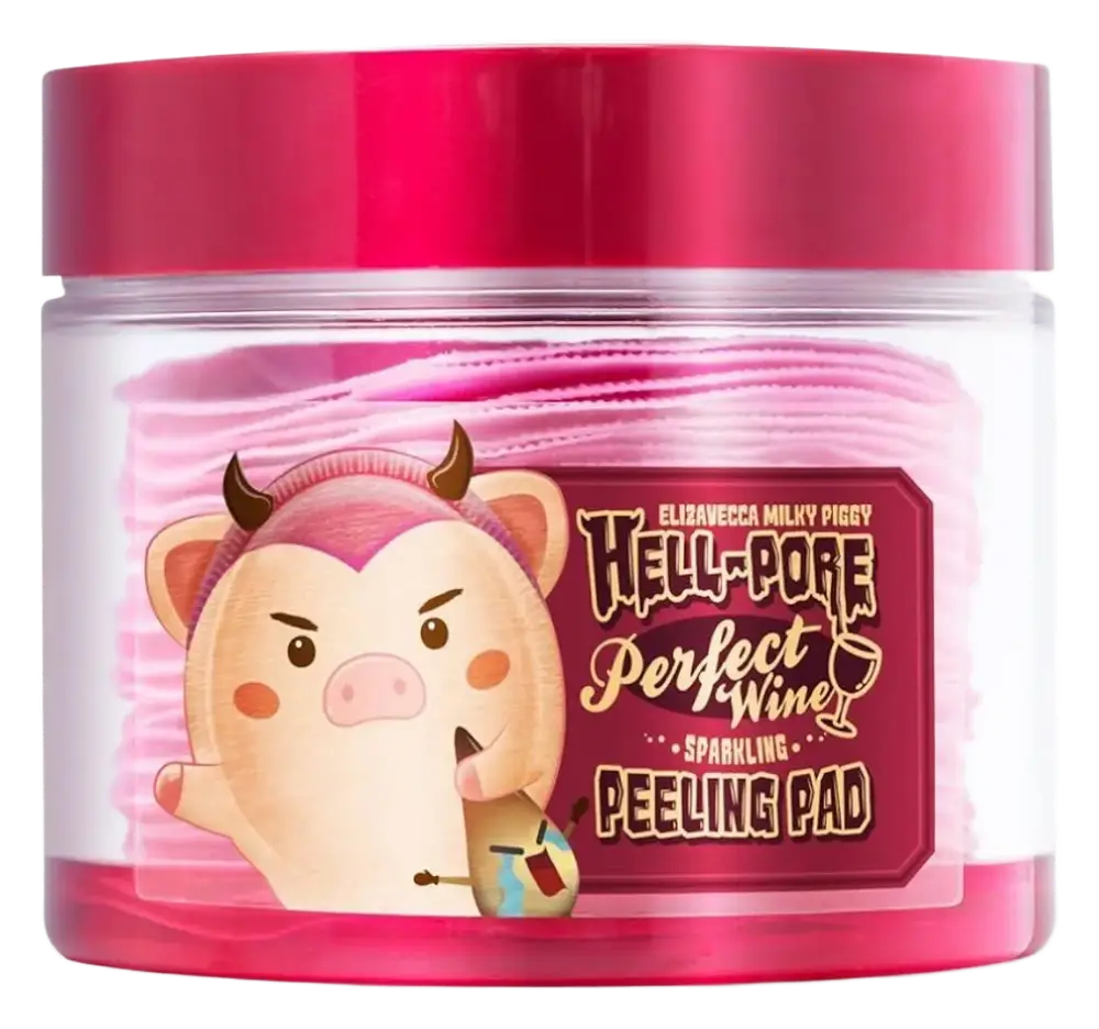 Elizavecca Milky Piggy Hell-Pore Perfect Wine Peeling Pad