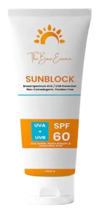 The Bare Essence Sunblock SPF 60