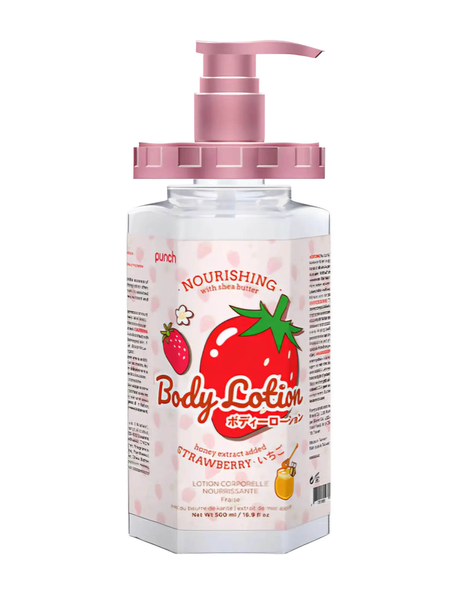 Punch Body Lotion Strawberry Nourishing