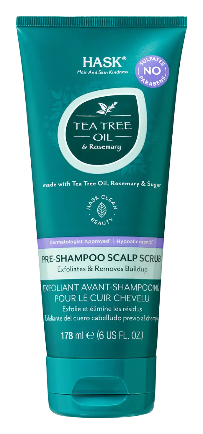 Hask Tea Tree Oil & Rosemary Pre-Shampoo Scalp Scrub