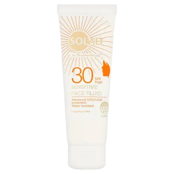 Superdrug Solait Sensitive Face Fluid SPF 30