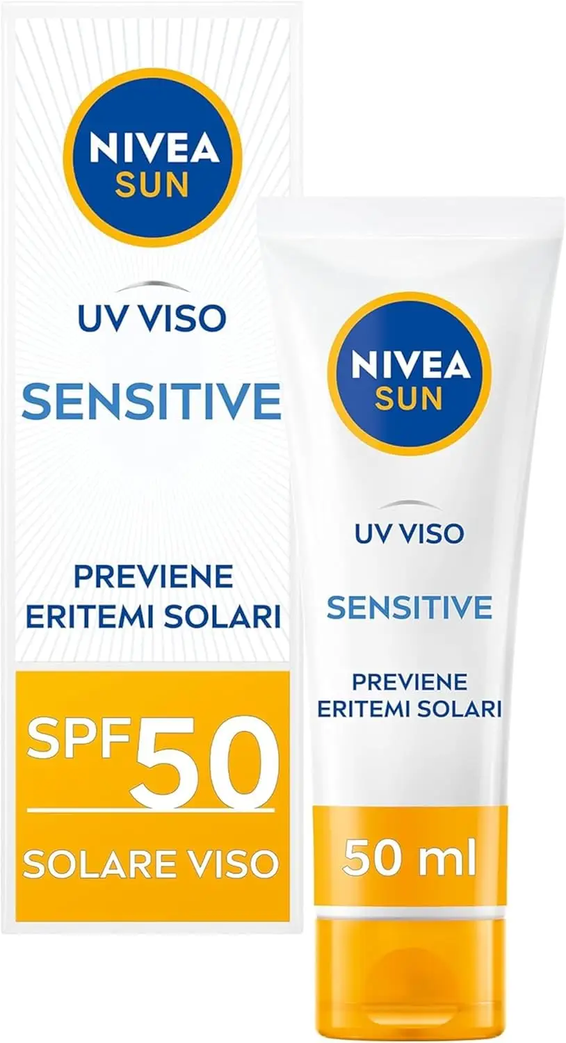 Nivea UV Face Sensitive Protect SPF 50 Italy