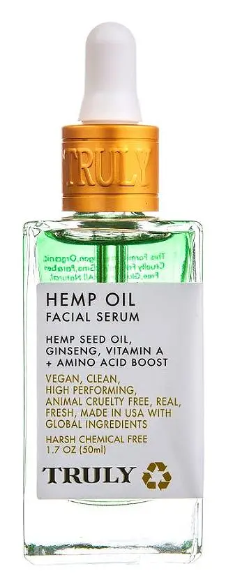 Truly Hemp Oil Facial Serum