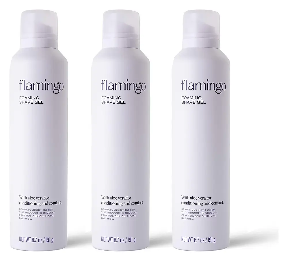 Flamingo Foaming Shave Gel