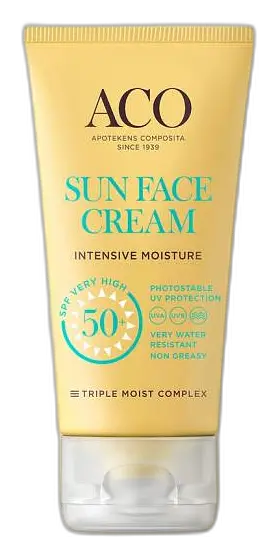 ACO Sun Face Cream Intensive Moisture SPF 50+