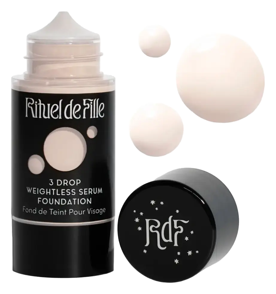 Rituel de Fille 3 Drop Weightless Serum Foundation Potion #100