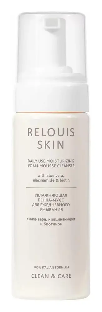 Relouis Daily Use Moisturizing Foam-Mousse Cleanser