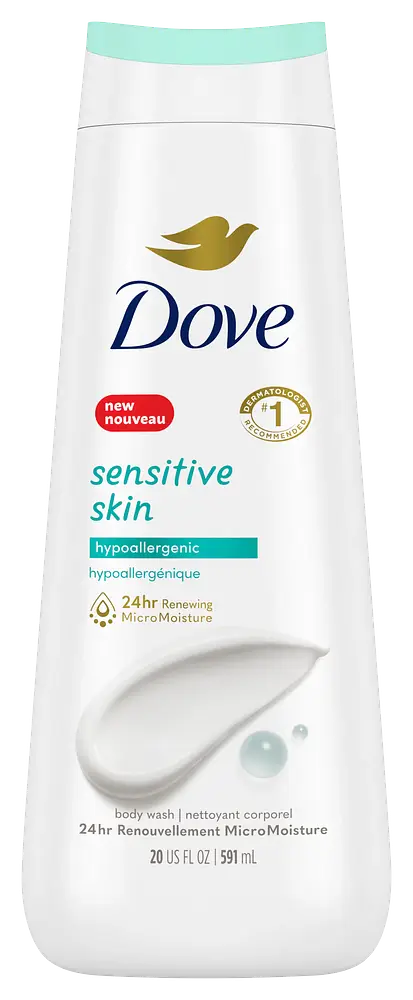 Dove Sensitive Skin Hypoallergenic Body Wash