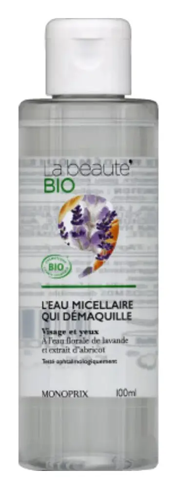 Monoprix La Beauté Bio L'Eau Micellaire Qui Démaquille