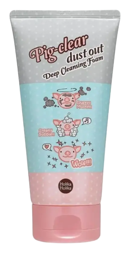 Holika Holika Pig-clear Dust Out Deep Cleansing Foam